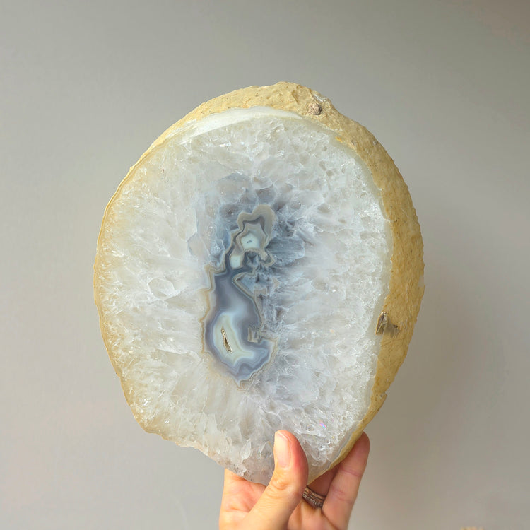 Agate Crystal Slab Slice
