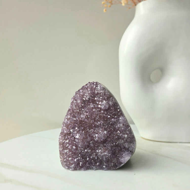 Rainbow Amethyst Crystal Cluster Brazil