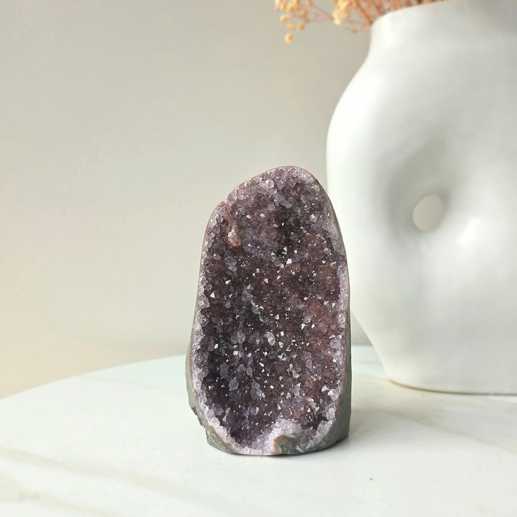 Rainbow Amethyst Crystal Cluster Brazil