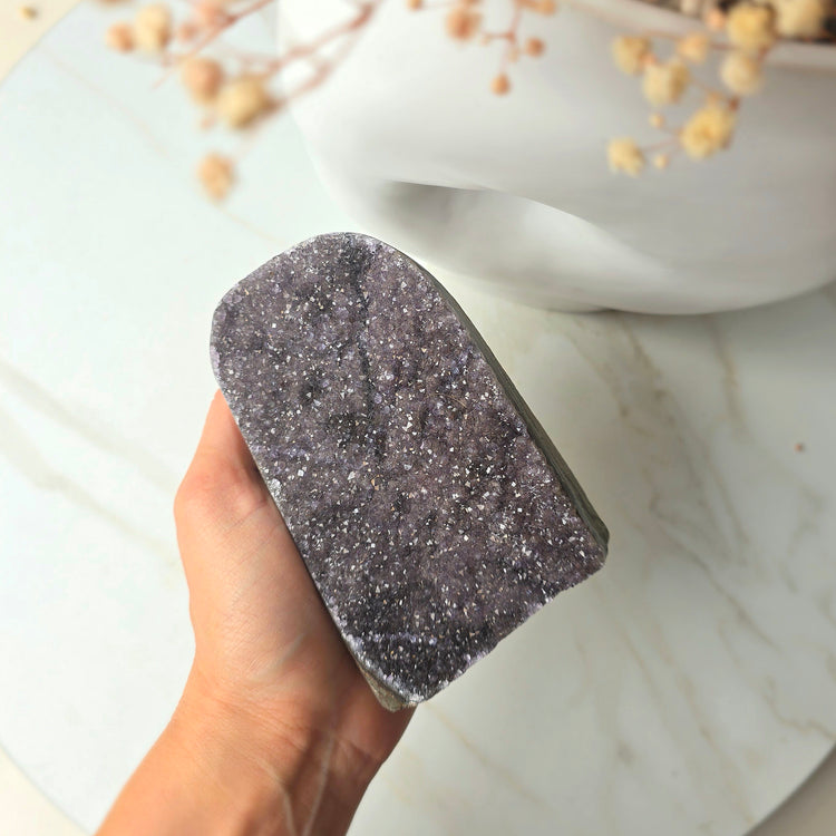 Rainbow Amethyst Crystal Cluster Brazil