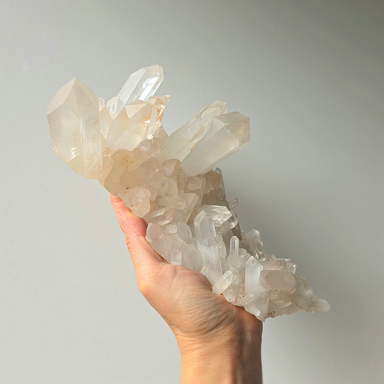 Clear Quartz Crystal Statement XL2