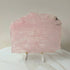 Rose Quartz Crystal Slab Slice on Stand - Crystals and Me | Crystal Candles and Ethically Sourced Crystals