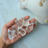 Clear Quartz Crystal Faceted Flame High Quality Brazil Small - Crystals and Me | Crystal Candles and Ethically Sourced Crystals