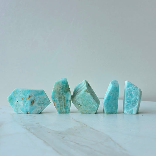 Blue Aragonite Crystal Freeform Pakistan High Quality