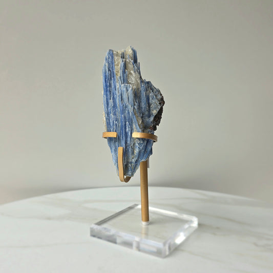 Blue Kyanite Crystal on Stand High Quality