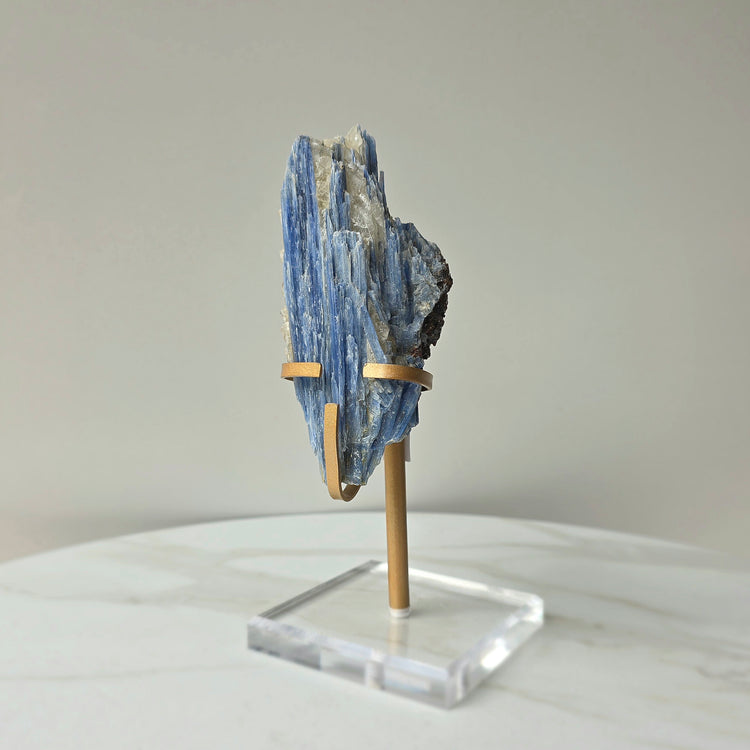 Blue Kyanite Crystal on Stand High Quality