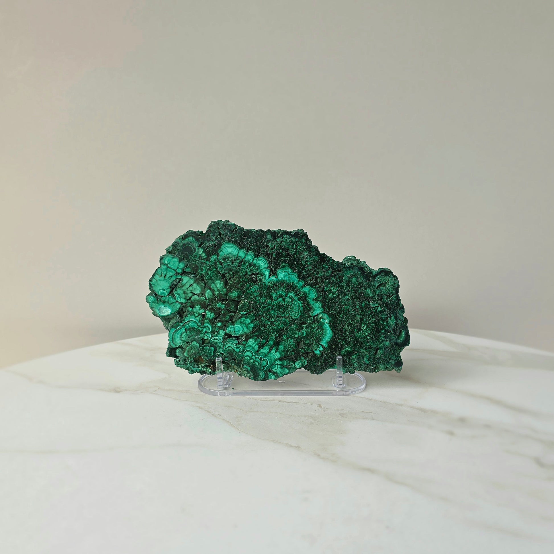 Malachite Crystal Slab Slice Congo High Quality - Crystals and Me | Crystal Candles and Ethically Sourced Crystals