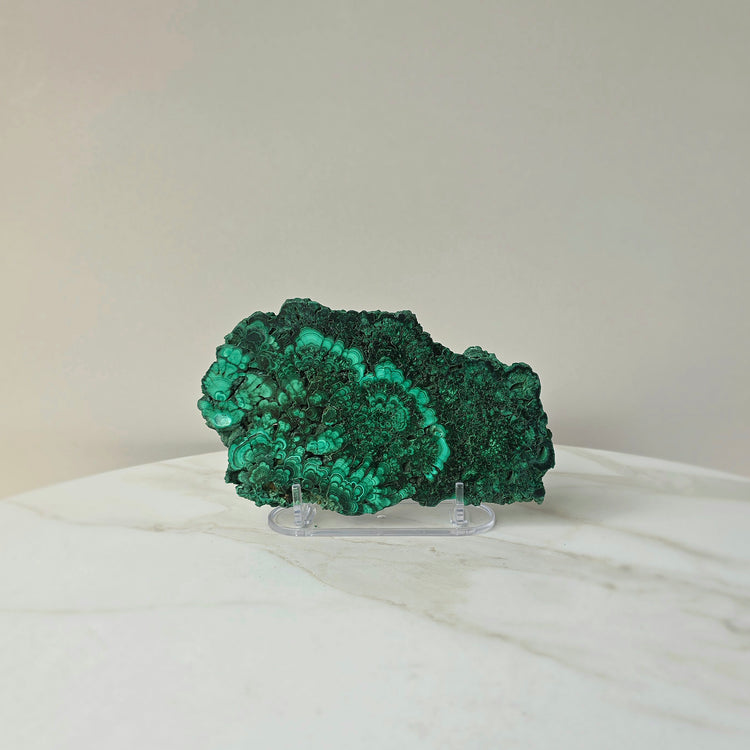 Malachite Crystal Slab Slice Congo High Quality - Crystals and Me | Crystal Candles and Ethically Sourced Crystals