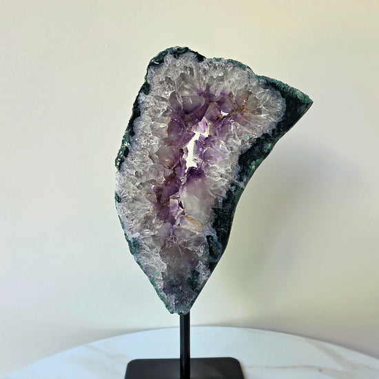Amethyst Crystal Portal on Stand Brazil - Crystals and Me | Crystal Candles and Ethically Sourced Crystals