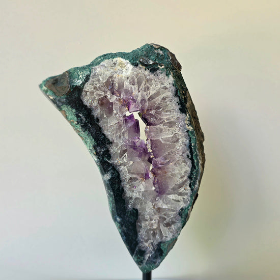 Amethyst Crystal Portal on Stand Brazil - Crystals and Me | Crystal Candles and Ethically Sourced Crystals