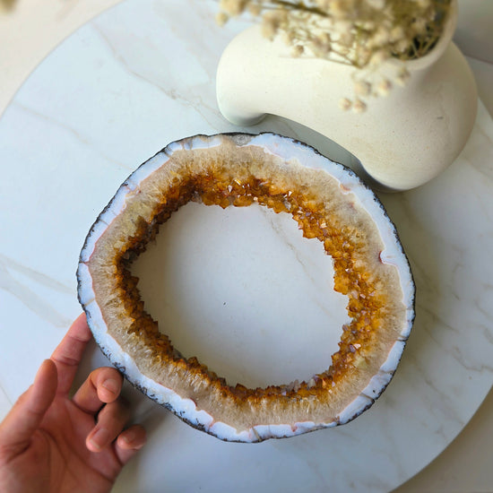 Citrine Crystal Portal High Quality Brazil Heat Treated 1 - Crystals and Me | Crystal Candles and Ethically Sourced Crystals