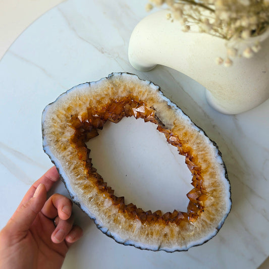 Citrine Crystal Portal High Quality Brazil Heat Treated 2 - Crystals and Me | Crystal Candles and Ethically Sourced Crystals
