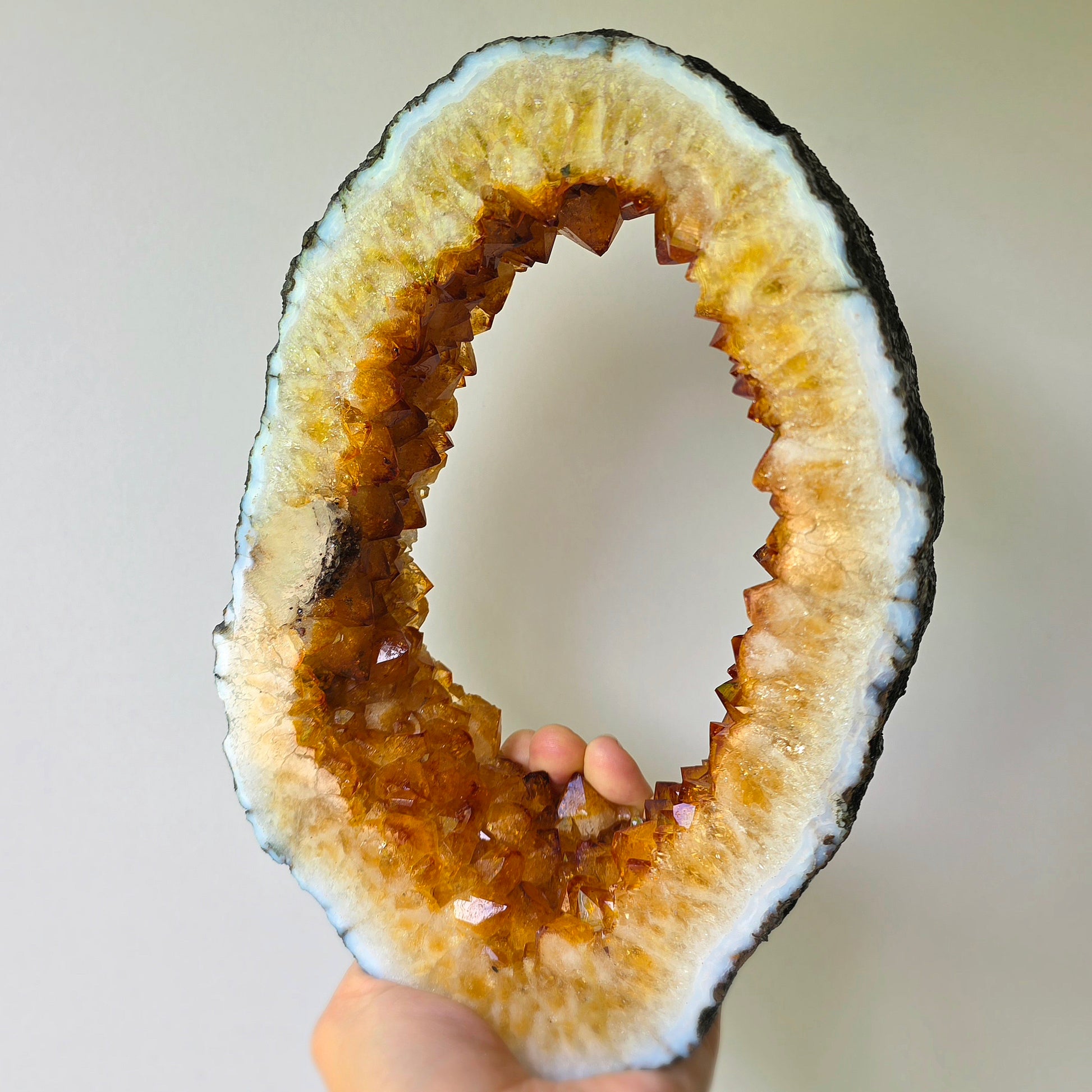 Citrine Crystal Portal High Quality Brazil Heat Treated 2 - Crystals and Me | Crystal Candles and Ethically Sourced Crystals