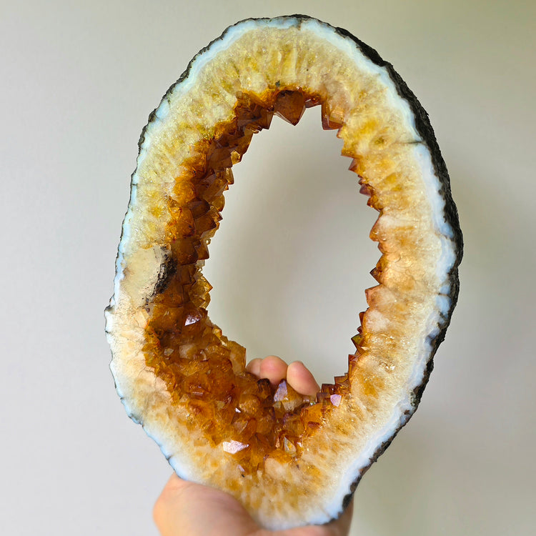 Citrine Crystal Portal High Quality Brazil Heat Treated 2 - Crystals and Me | Crystal Candles and Ethically Sourced Crystals