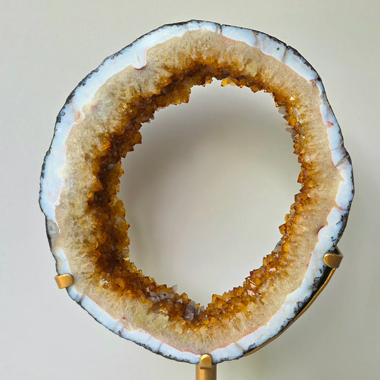 Citrine Crystal Portal High Quality Brazil Heat Treated 1 - Crystals and Me | Crystal Candles and Ethically Sourced Crystals