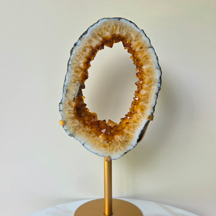 Citrine Crystal Portal High Quality Brazil Heat Treated 2 - Crystals and Me | Crystal Candles and Ethically Sourced Crystals
