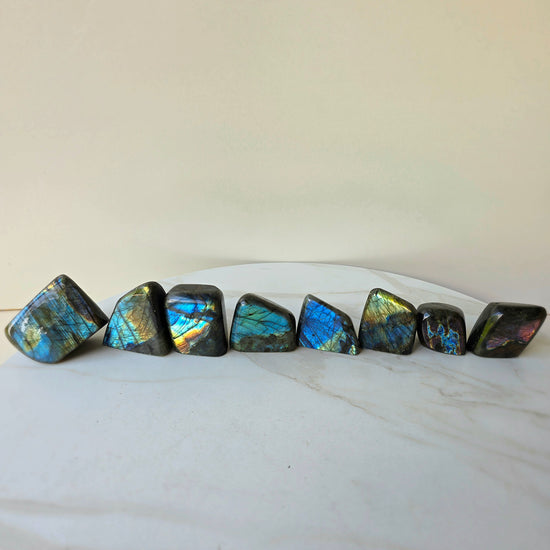 Labradorite Crystal Freeform - Crystals and Me | Crystal Candles and Ethically Sourced Crystals