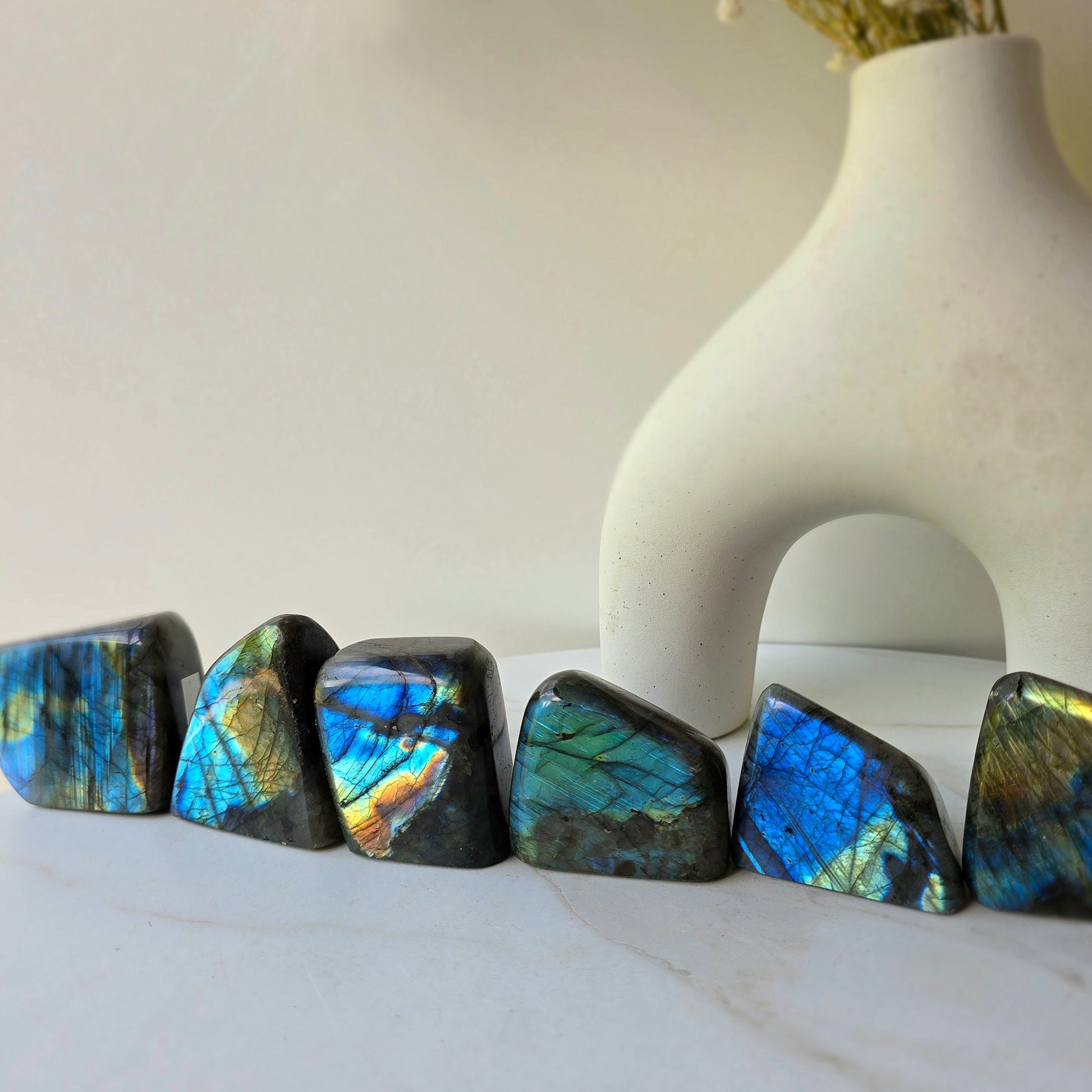 Labradorite Crystal Freeform - Crystals and Me | Crystal Candles and Ethically Sourced Crystals