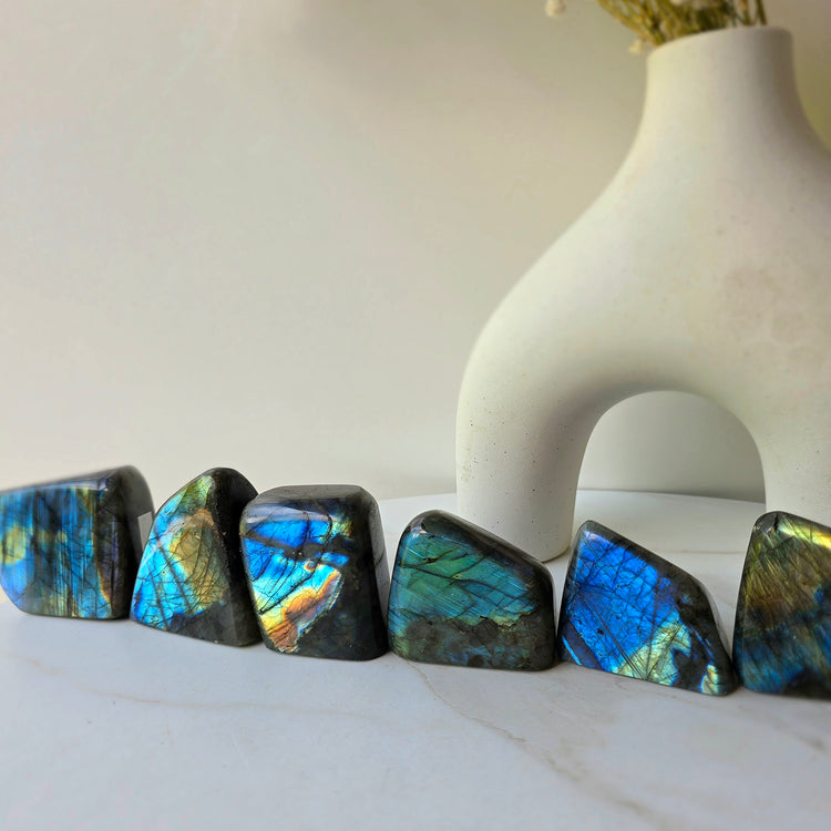 Labradorite Crystal Freeform - Crystals and Me | Crystal Candles and Ethically Sourced Crystals