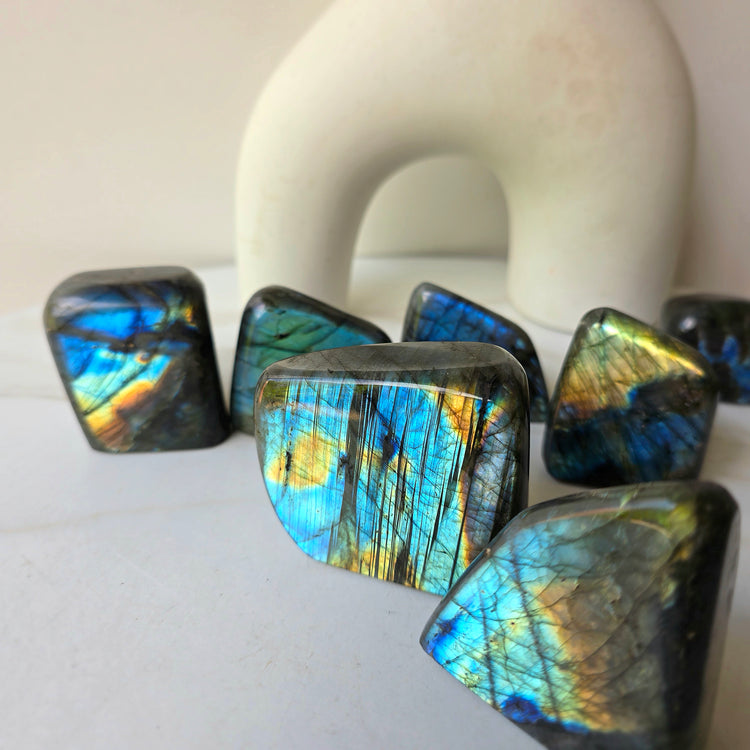 Labradorite Crystal Freeform - Crystals and Me | Crystal Candles and Ethically Sourced Crystals