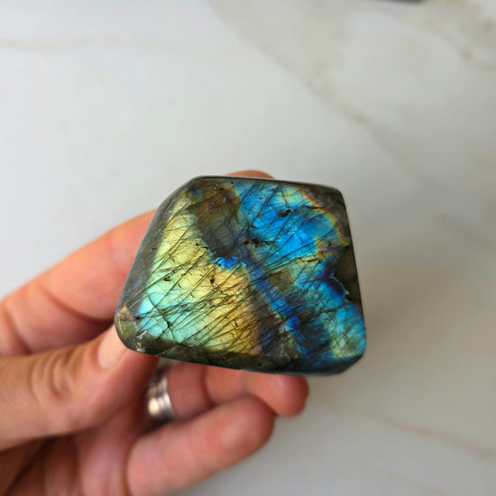 Labradorite Crystal Freeform - Crystals and Me | Crystal Candles and Ethically Sourced Crystals
