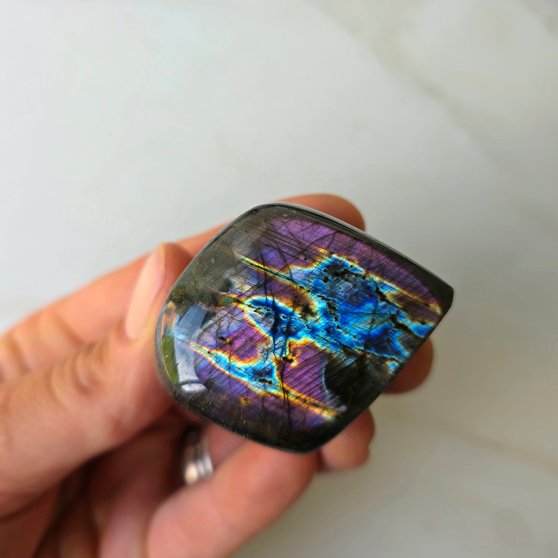 Labradorite Crystal Freeform - Crystals and Me | Crystal Candles and Ethically Sourced Crystals