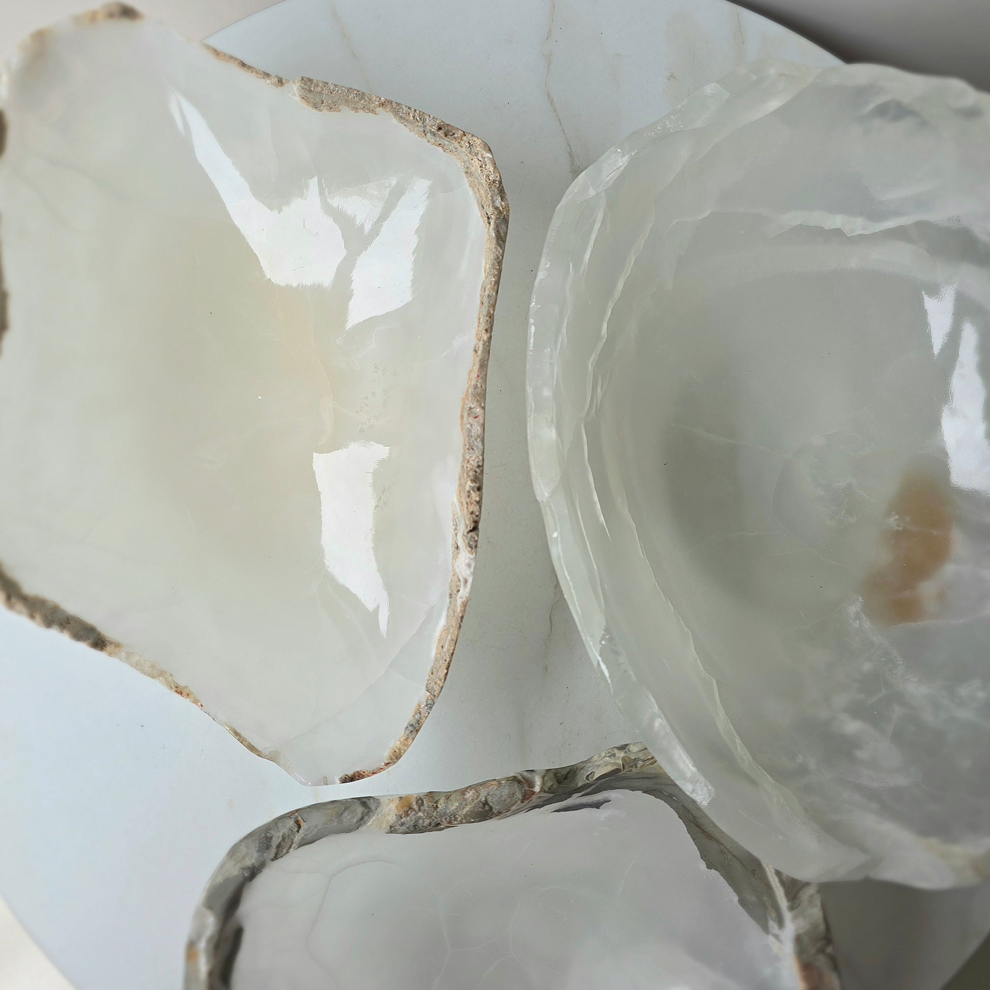 Onyx Crystal Decor Bowl Polished High Quality Mexico - Crystals and Me | Crystal Candles and Ethically Sourced Crystals