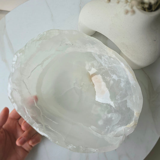 Onyx Crystal Decor Bowl Polished High Quality Mexico - Crystals and Me | Crystal Candles and Ethically Sourced Crystals