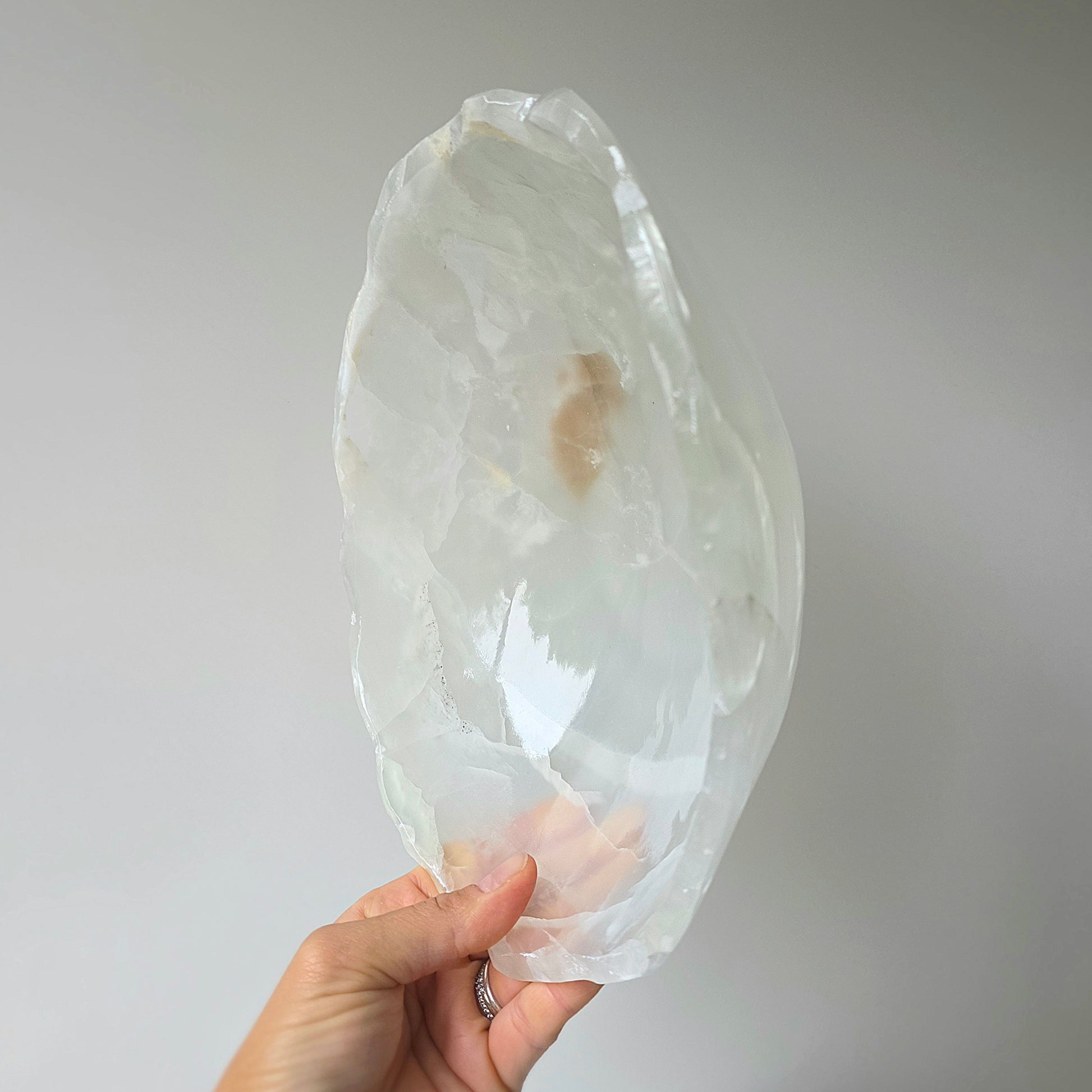 Onyx Crystal Decor Bowl Polished High Quality Mexico - Crystals and Me | Crystal Candles and Ethically Sourced Crystals