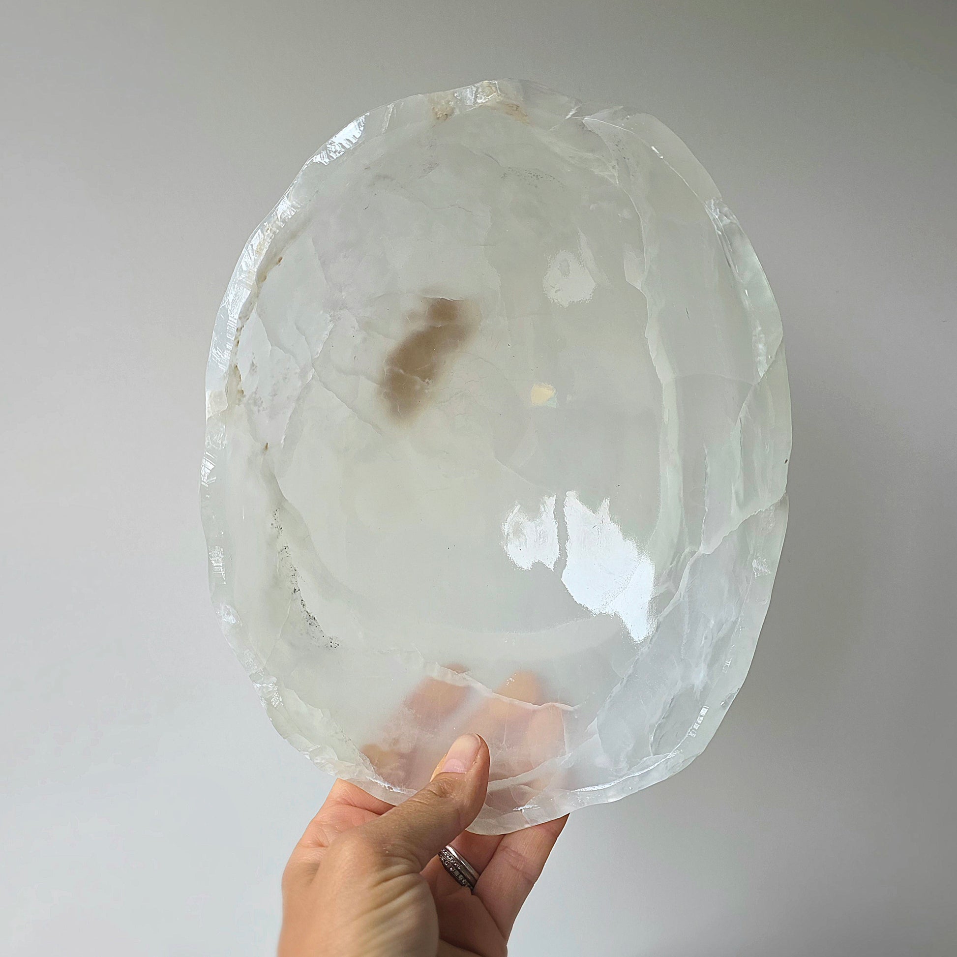 Onyx Crystal Decor Bowl Polished High Quality Mexico - Crystals and Me | Crystal Candles and Ethically Sourced Crystals