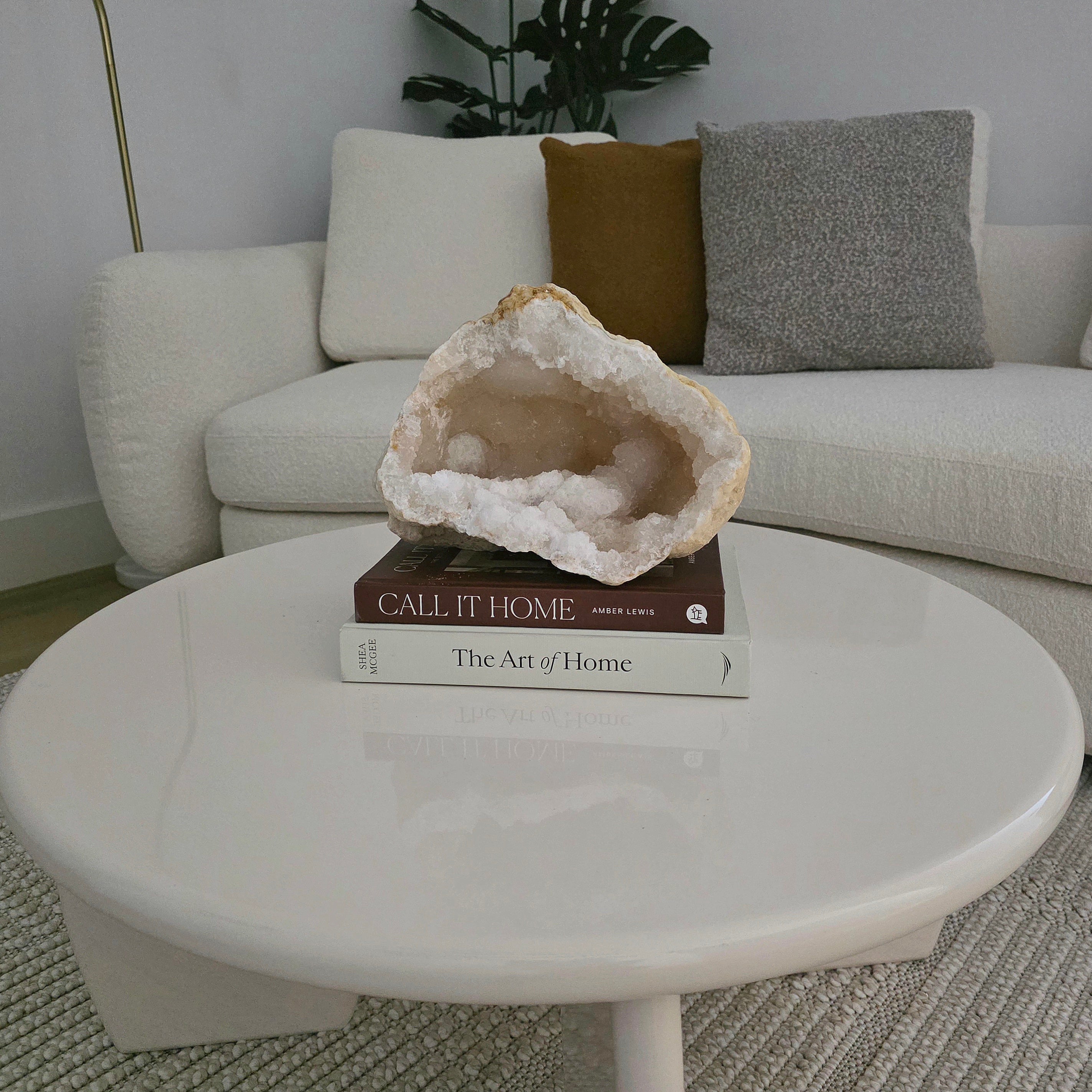 Clear Quartz Moroccan Geode Crystal XXL Statement 33 - Crystals and Me | Crystal Candles and Ethically Sourced Crystals