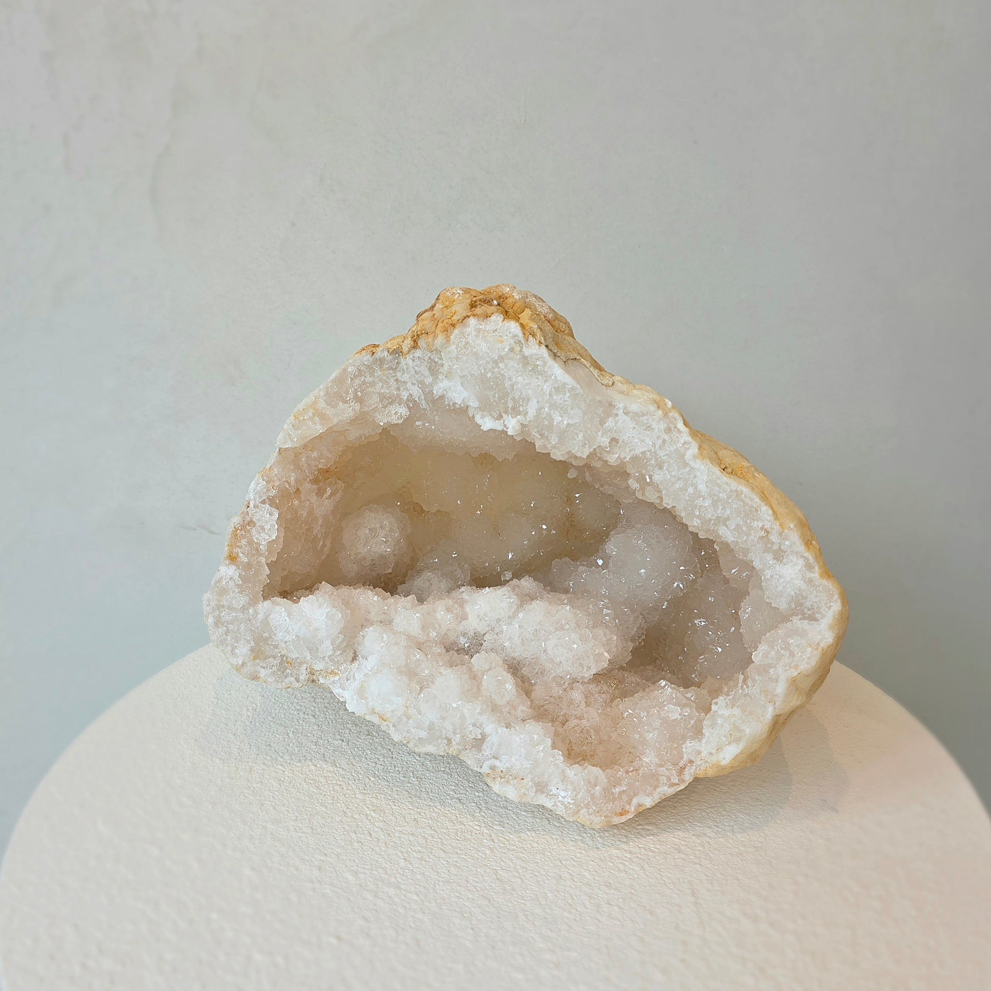 Clear Quartz Moroccan Geode Crystal XXL Statement 33 - Crystals and Me | Crystal Candles and Ethically Sourced Crystals