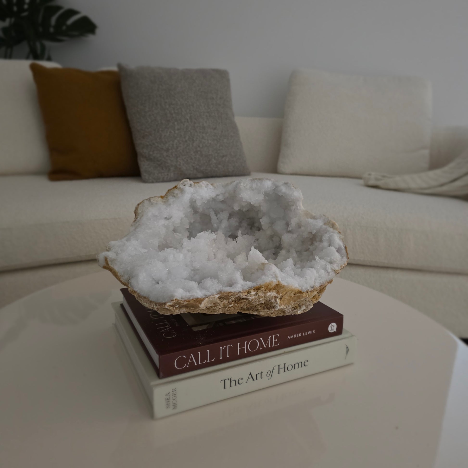 Clear Quartz Moroccan Geode Crystal XXL Statement 44 - Crystals and Me | Crystal Candles and Ethically Sourced Crystals