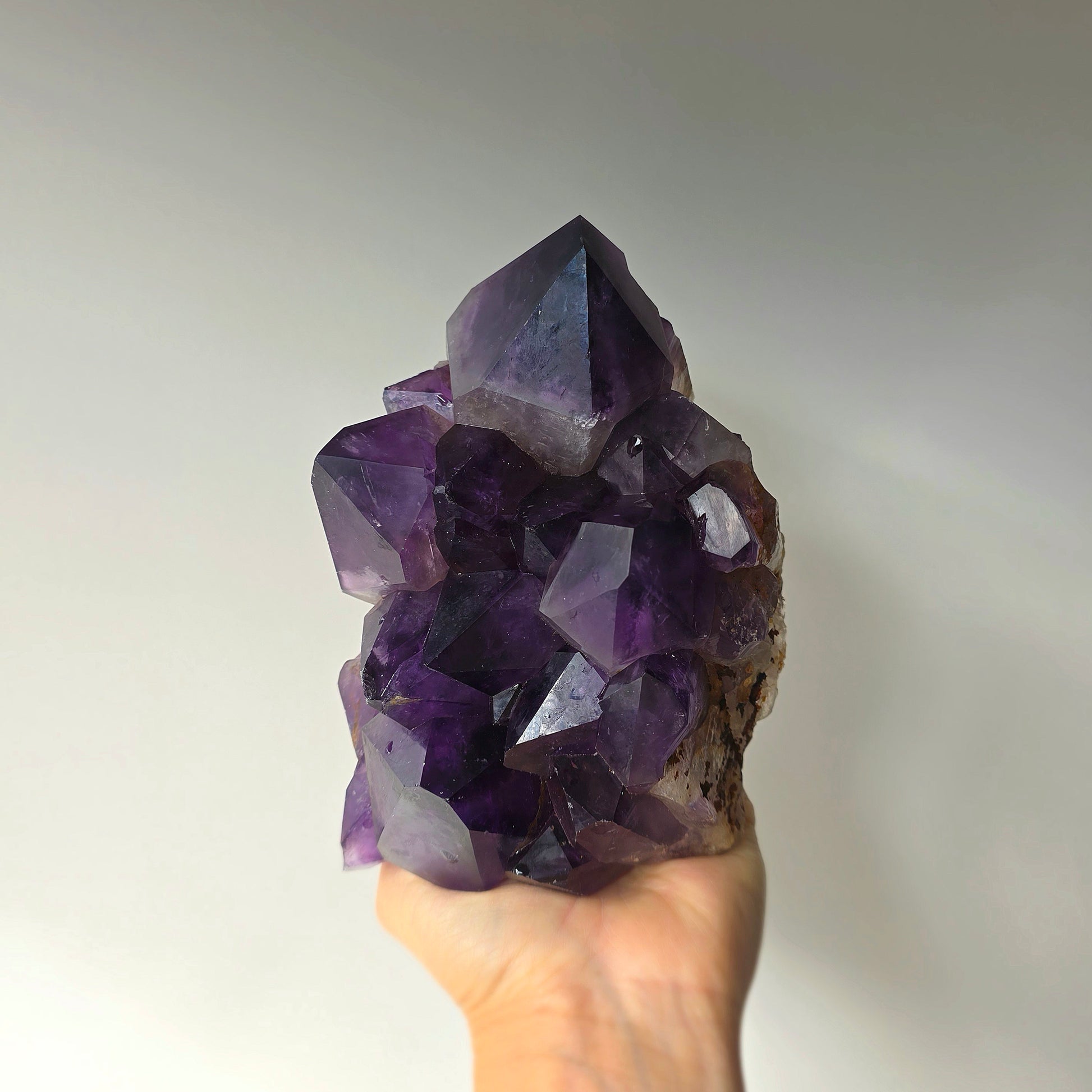 Amethyst Crystal Cluster High Quality Congo Large - Crystals and Me | Crystal Candles and Ethically Sourced Crystals