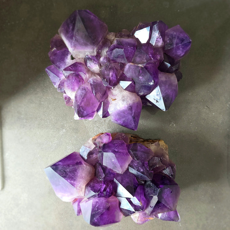 Amethyst Crystal Cluster High Quality Congo Large - Crystals and Me | Crystal Candles and Ethically Sourced Crystals