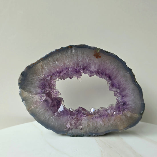 Amethyst Crystal Portal Self Standing Brazil - Crystals and Me | Crystal Candles and Ethically Sourced Crystals
