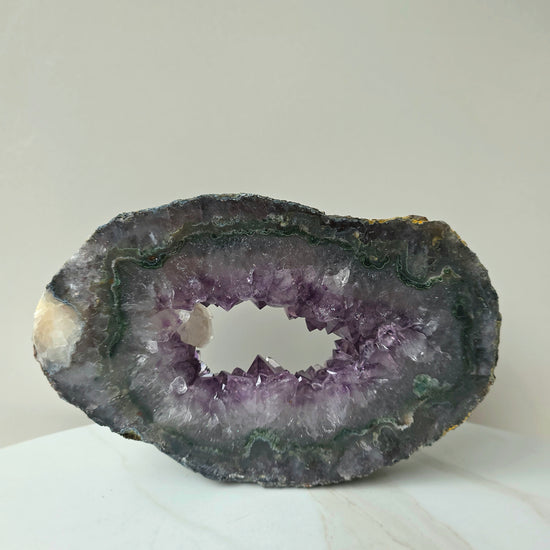 Amethyst Crystal Portal Self Standing Brazil - Crystals and Me | Crystal Candles and Ethically Sourced Crystals