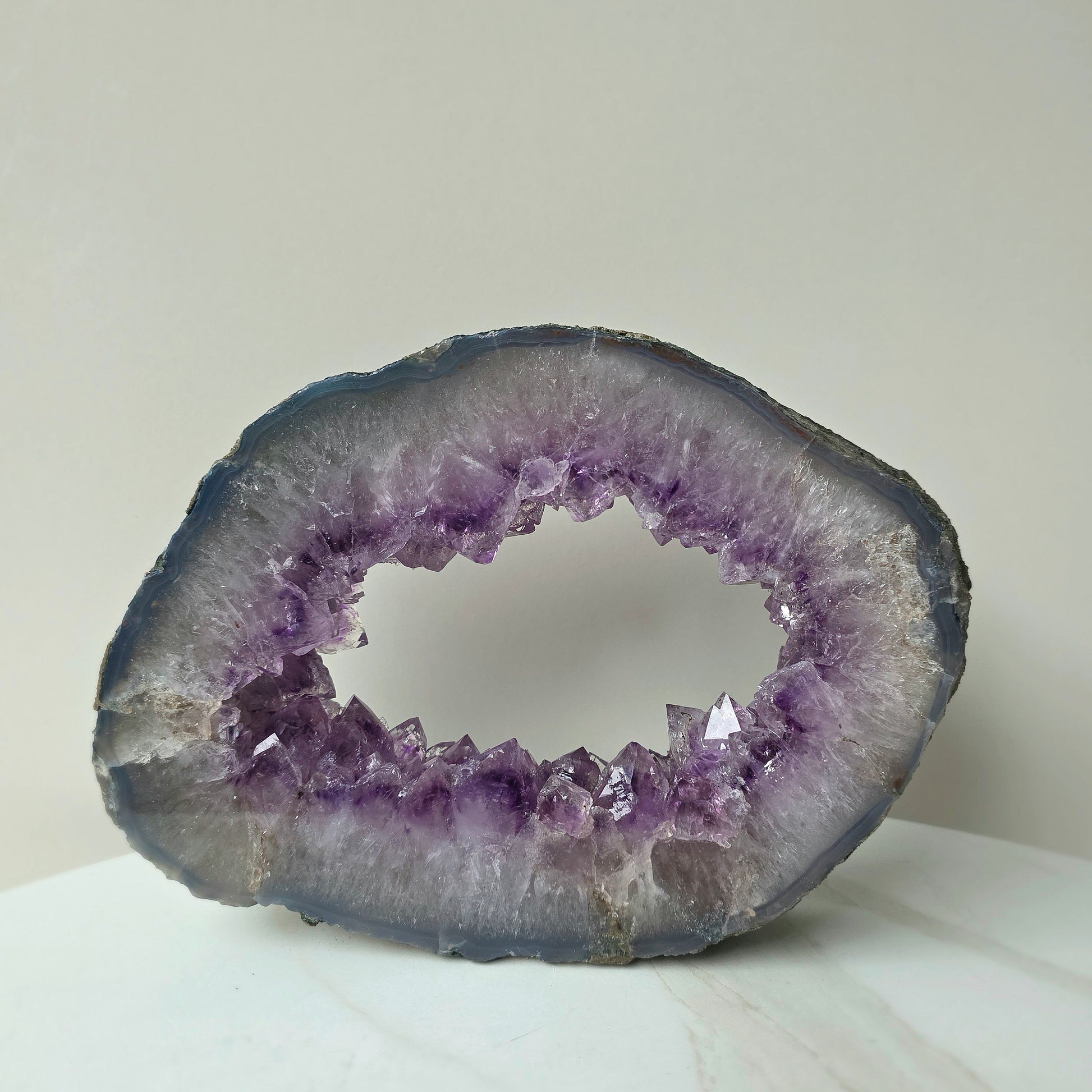 Amethyst Crystal Portal Self Standing Brazil - Crystals and Me | Crystal Candles and Ethically Sourced Crystals
