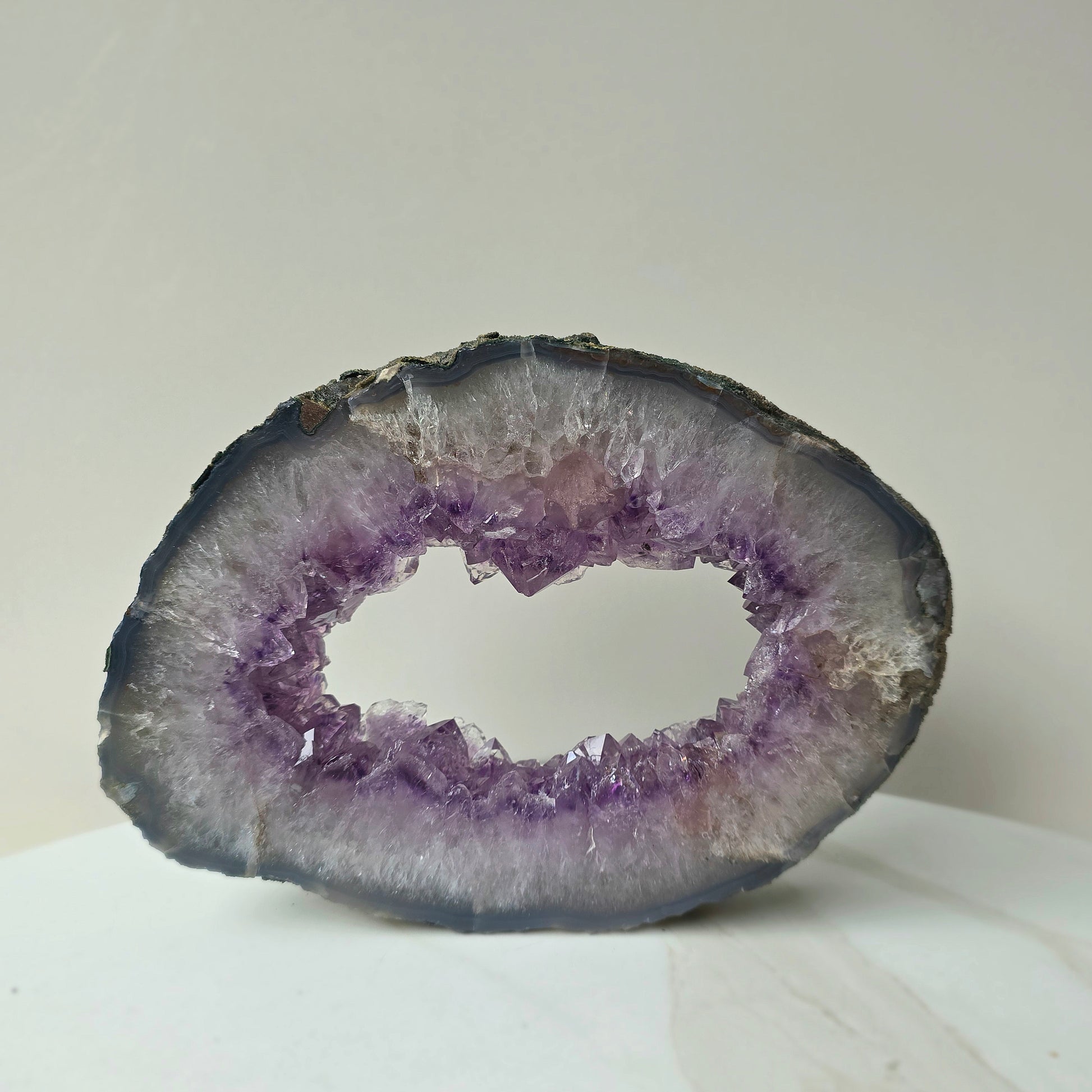Amethyst Crystal Portal Self Standing Brazil - Crystals and Me | Crystal Candles and Ethically Sourced Crystals