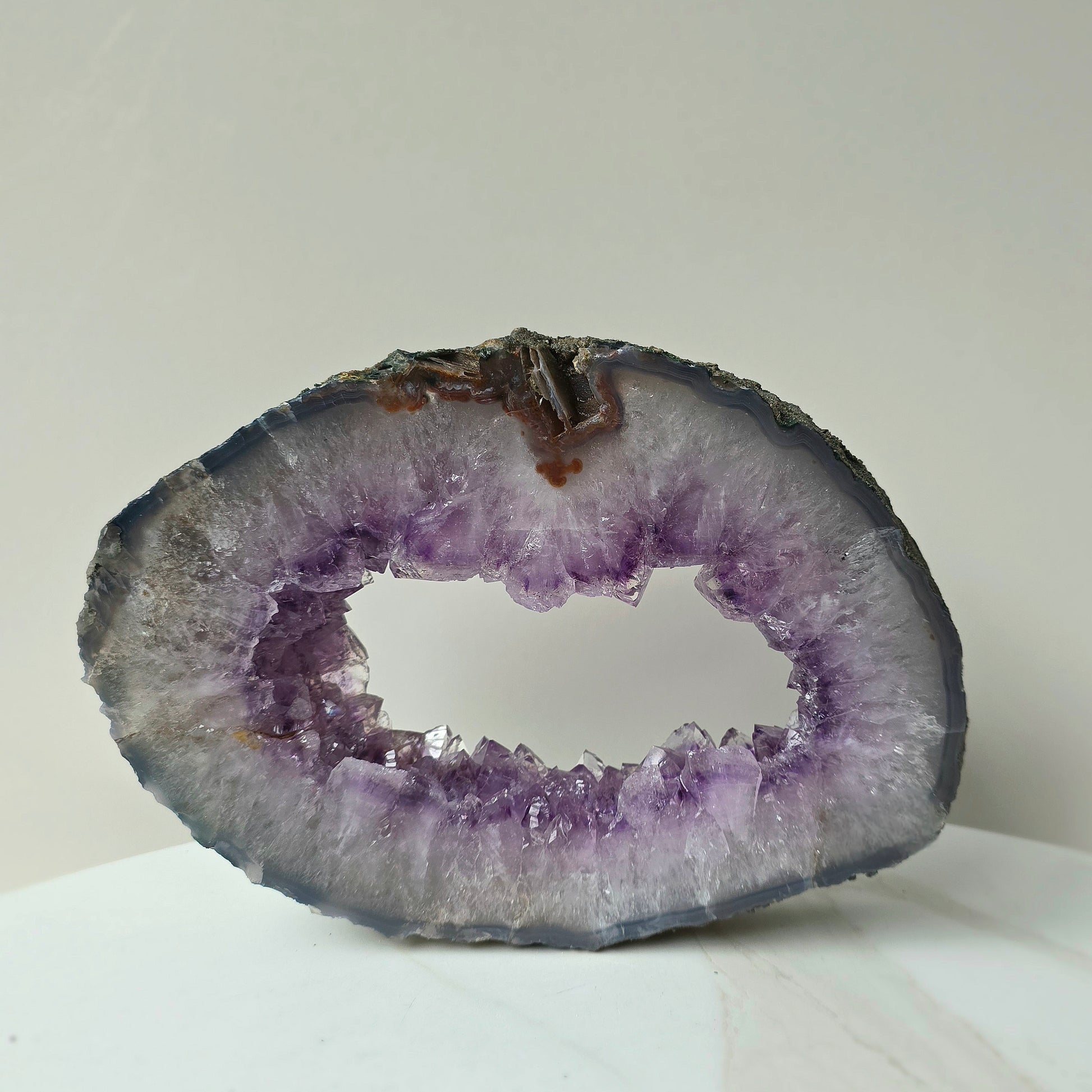 Amethyst Crystal Portal Self Standing Brazil - Crystals and Me | Crystal Candles and Ethically Sourced Crystals