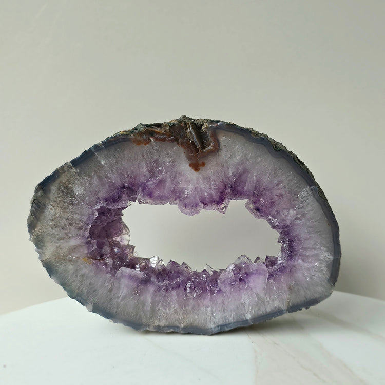 Amethyst Crystal Portal Self Standing Brazil - Crystals and Me | Crystal Candles and Ethically Sourced Crystals
