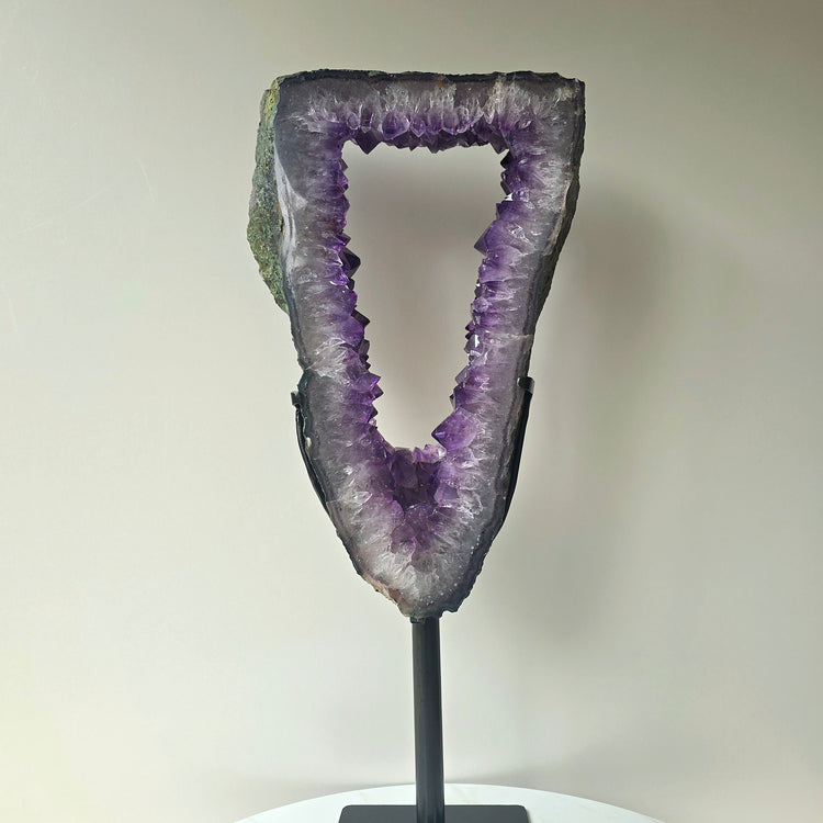 Amethyst Crystal Portal on Stand High Quality Brazil