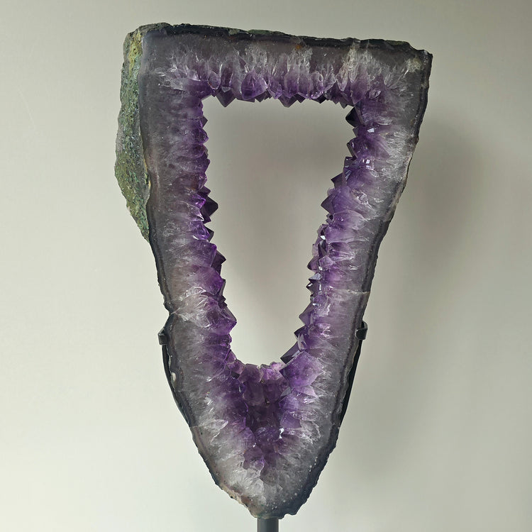 Amethyst Crystal Portal on Stand High Quality Brazil