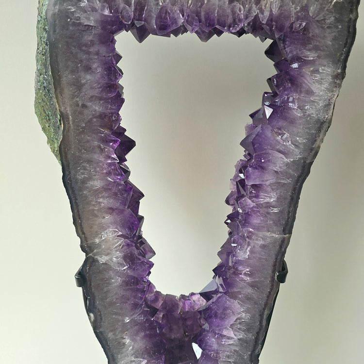 Amethyst Crystal Portal on Stand High Quality Brazil