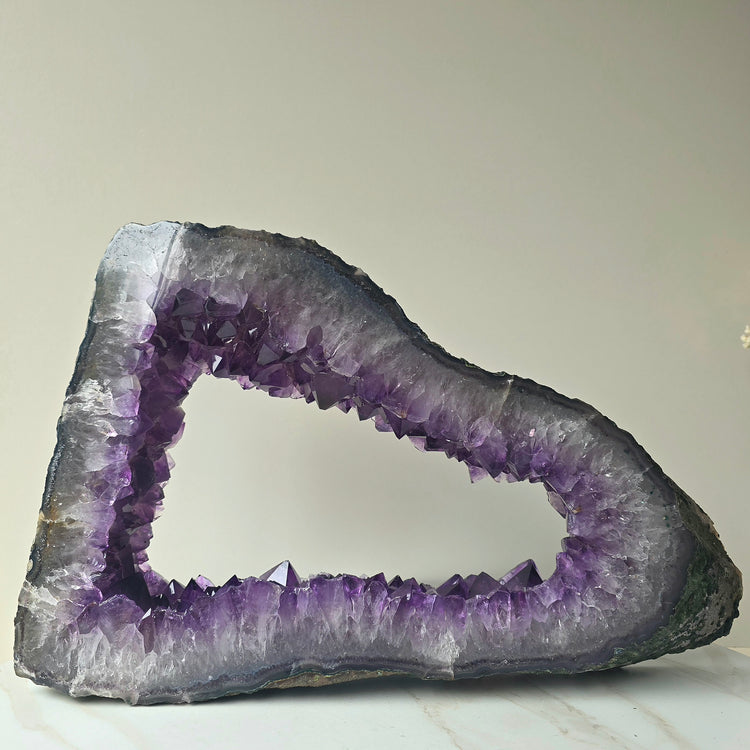 Amethyst Crystal Portal on Stand High Quality Brazil