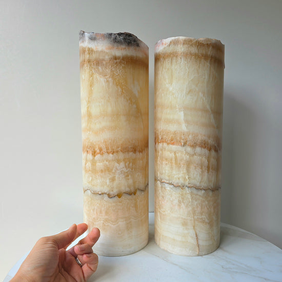 Onyx Crystal Home Decor Lamp Mexico XL - Crystals and Me | Crystal Candles and Ethically Sourced Crystals