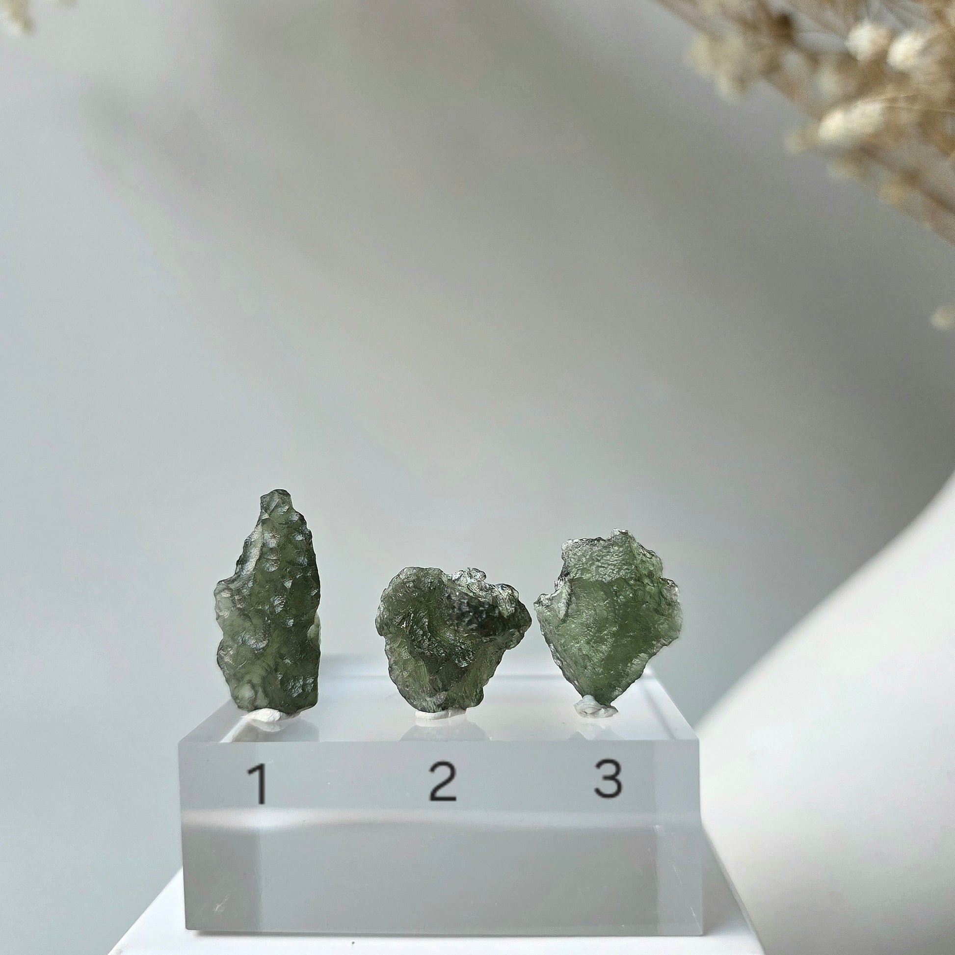 Moldavite Raw Authentic Tektite Nuggets Czech Republic - Crystals and Me | Crystal Candles and Ethically Sourced Crystals