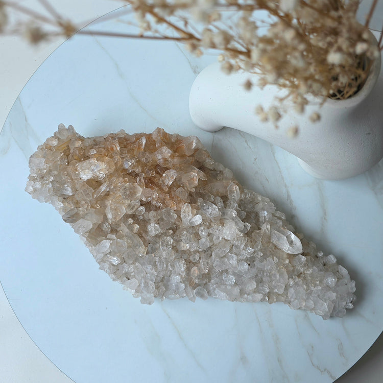 Himalayan Quartz Crystal Cluster Large
