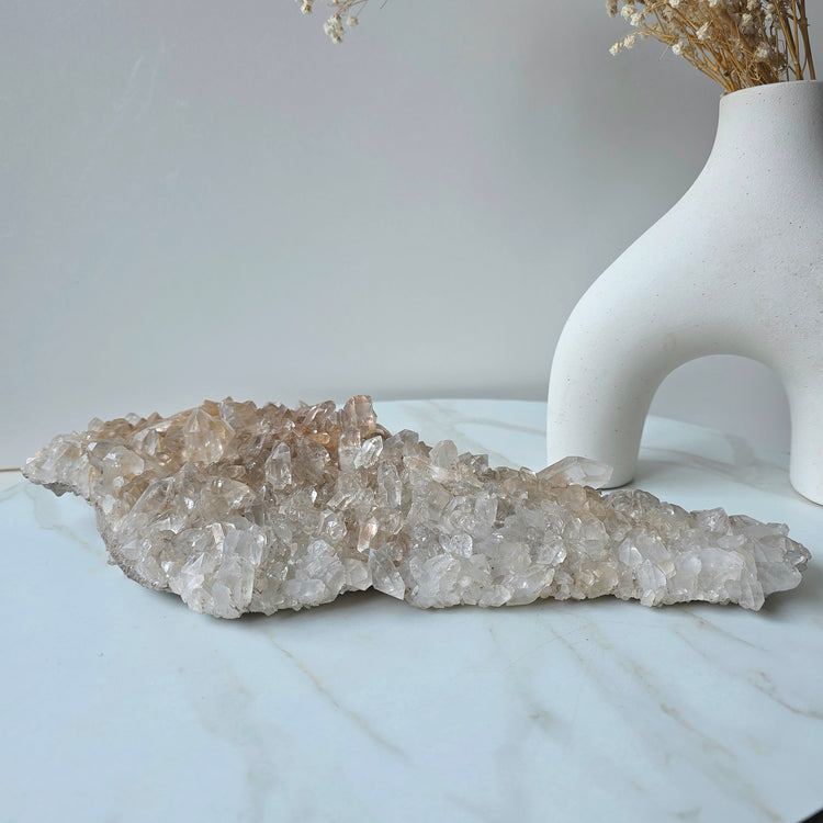 Himalayan Quartz Crystal Cluster Large