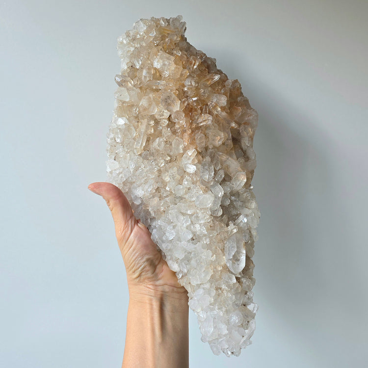 Himalayan Quartz Crystal Cluster Large